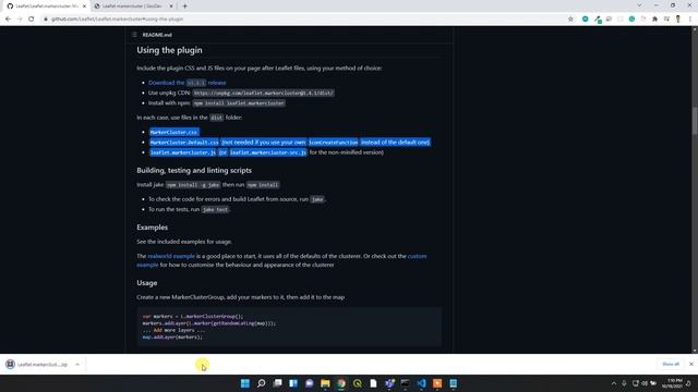 Marker Cluster In Leaflet | GeoJSON Points To Cluster | GeoDev