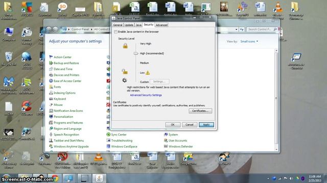 How to Disable Java if Control Panel in Icon View смотреть онлайн