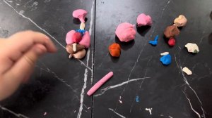 Я слепил человеческий органы из пластилина