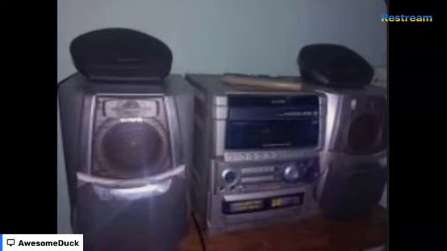 aiwa nsx sz70e stereo system 3 disc cd player & cassette player (skips CDs too) смотреть онлайн