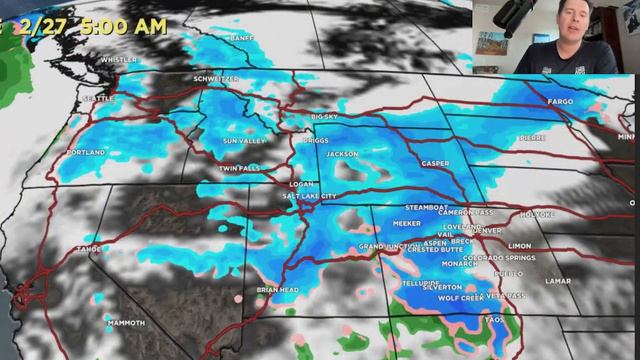 PM Mountain Weather Update 2/26, Meteorologist Chris Tomer смотреть онлайн