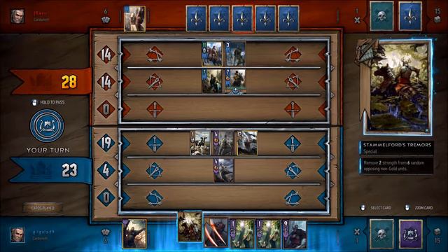Must play indie? #5 Gwent: the Witcher Card game beta (another solid CCG) смотреть онлайн