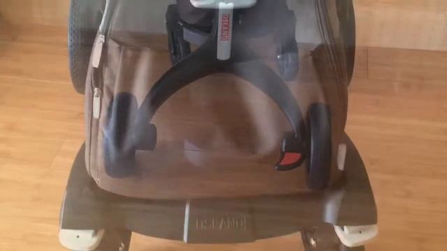 Baby Stroller DSLAND 2in1 Brown with Black frame V6 смотреть онлайн