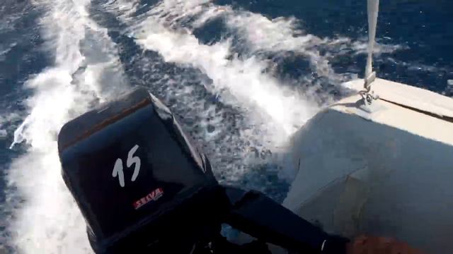 Selva Naxos 15 hp 2 stroke on a quicksilver 3.10 смотреть онлайн