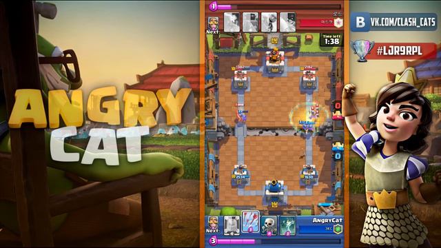 ИСПЫТАНИЕ НАДГРОБИЯ??? / Тестируем хилл / Clash Royale смотреть онлайн