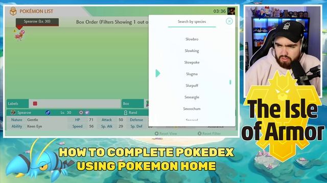 How to FIX Pokemon from HOME Not Registering in The Isle of Armor Pokedex! смотреть онлайн