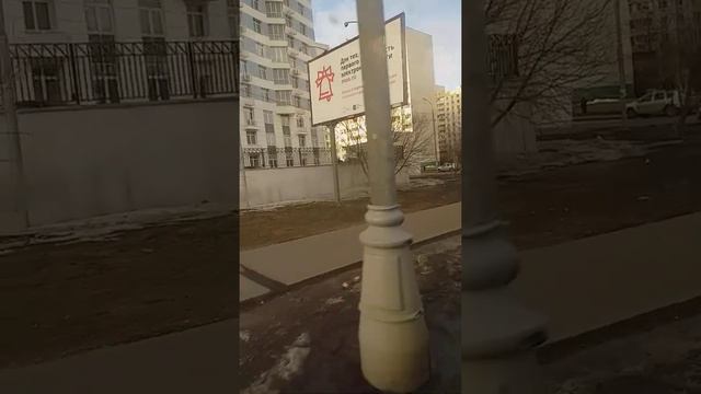 Поездка на автобусе 594 с Петрозаводской улицы на станцию метро Водный стадион 24 марта 2021 год смотреть онлайн