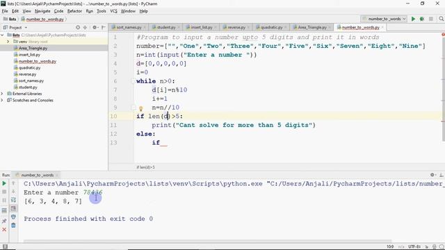Program to print number in words in Python | Solution for Programming Challenge 1 смотреть онлайн