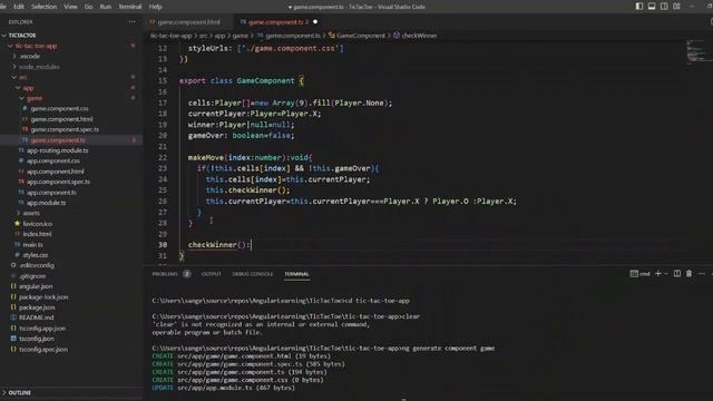 Build a Tic Tac Toe Game App with Angular: Create an Interactive Gaming Experience! Web Geine смотреть онлайн