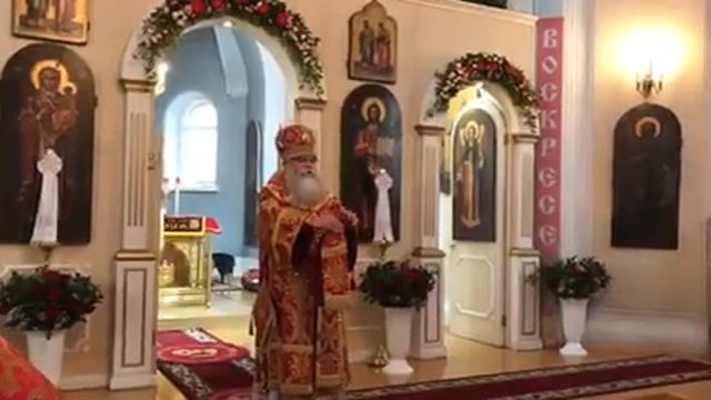 Проповедь митрополита Константина в Сортавале смотреть онлайн