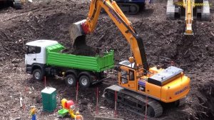 Радиоуправляемые тракторы! Грузовики! Экскаваторы!