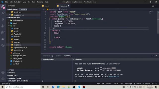 Tích hợp bản đồ vào Reactjs - Mapbox смотреть онлайн