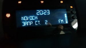 Функции AF, TA/TP на аудиосистеме Фокус3