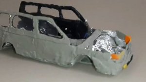 Авто ВАЗ 2111 процесс создания из пластилина handmade