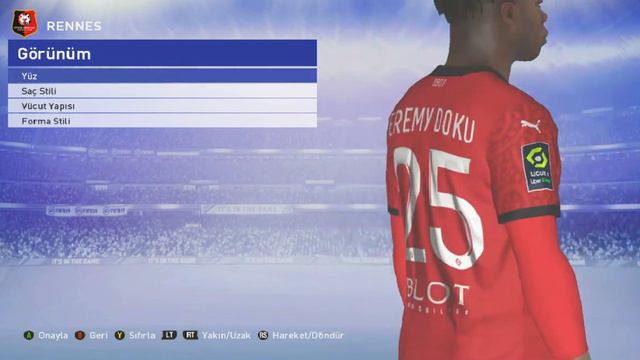 PES 2017 JEREMY DOKU YÜZ YAMASI смотреть онлайн