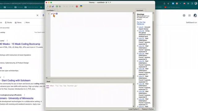 Python 1: Section 2: The Print Statement смотреть онлайн