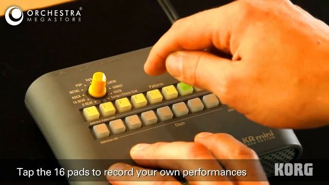 KORG KR mini A Rhythm Machine смотреть онлайн