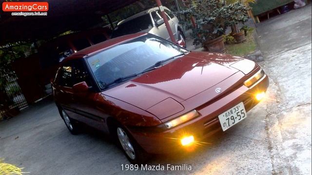 1989 Mazda Familia смотреть онлайн