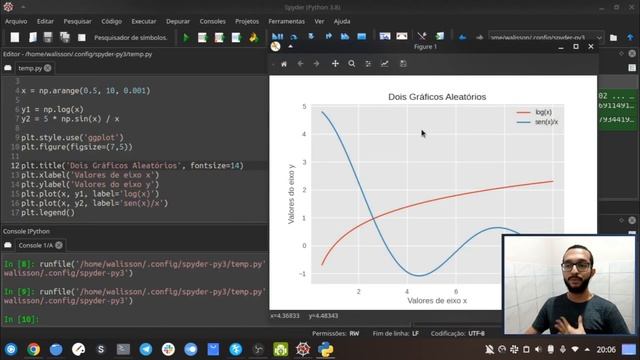 Altere a Aparência dos Gráficos do Matplotlib (Gráficos no Python) смотреть онлайн