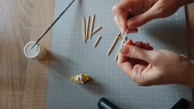 Делаем карандаши для куклы / How to make pencils for dolls смотреть онлайн