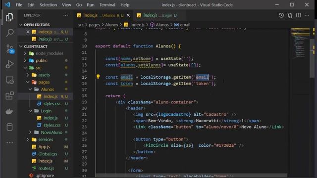 ASP .NET Core - Consumindo uma Web API com React - XVI смотреть онлайн