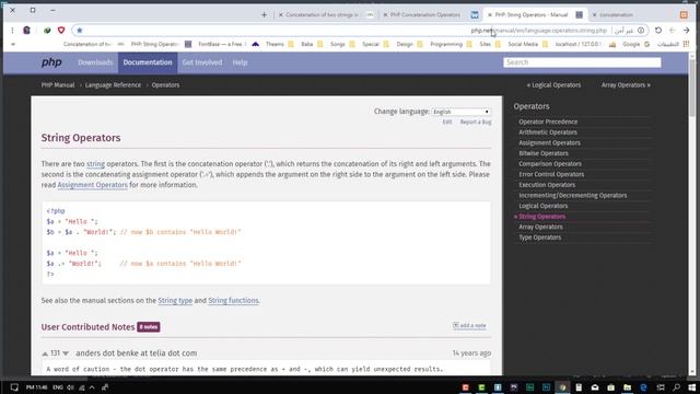 [ تعلم PHP ] درس #07 - ما هي الـ Concatenation وكيفية التعامل معها ؟ смотреть онлайн