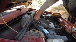 установка распорки передних стоек ваз 21081