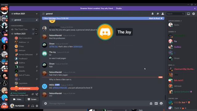 Discord Drama Godless vs Enlightenment Server Owner смотреть онлайн