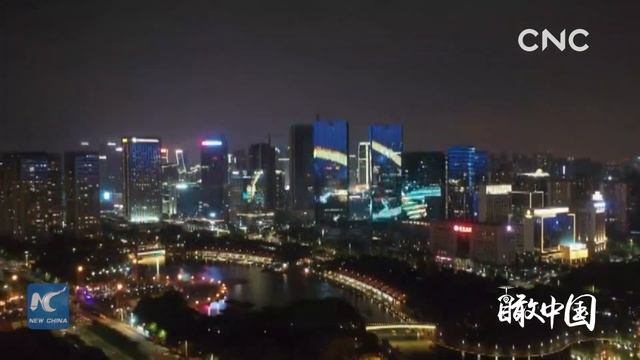 China From Above| Night scene in Foshan in Guangdong Province смотреть онлайн