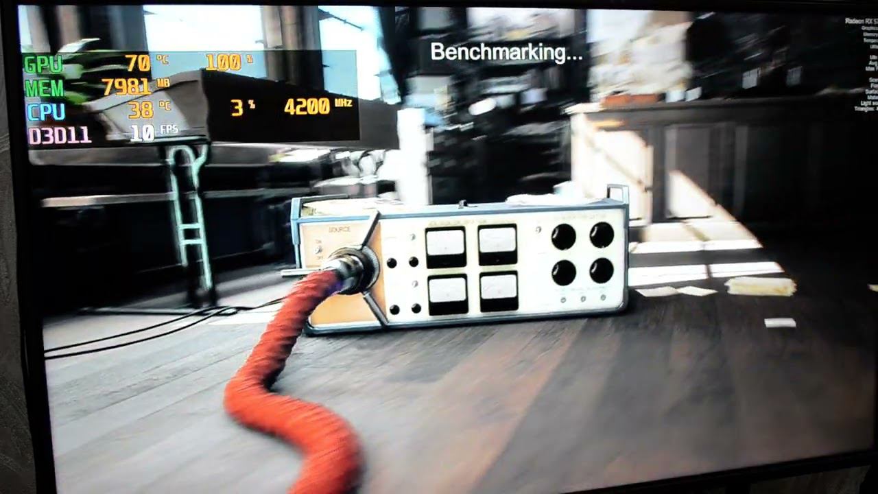 Sapphire Puise RX570 8GB In Cyberpunk 2077