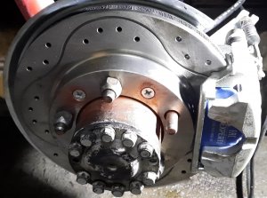 Дисковые тормоза на задний мост УАЗ Патриот.