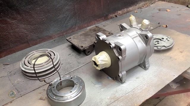 Restoration Old Air Conditioning Compressor Pump | Restore DAEWOO Car Tools смотреть онлайн