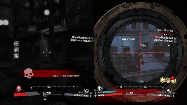 Borderlands - Mad Moxxi's Underdome Riot DLC (PS3) 5. Hell Burbia Larger Challenge смотреть онлайн