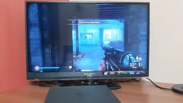 Call Of Duty WWII on PS4 Slim (720P TV) смотреть онлайн