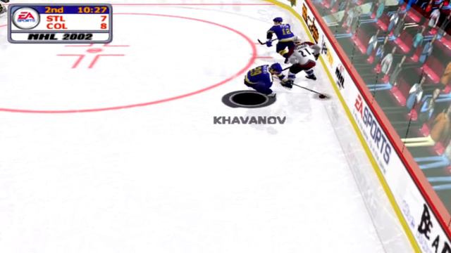 NHL 2002 Gameplay Colorado Avalanche vs St Louis Blues смотреть онлайн