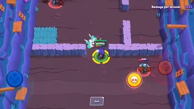 How to destroy all bots in training cave (BRAWL STARS) смотреть онлайн