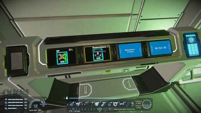 Space Engineers Tutorial How to build and design a Base with full setup EP16 Fancy Status Display смотреть онлайн