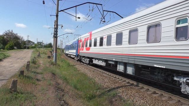 "Жемчужина Кавказа!" ЭП20-007 с туристическим поездом №929 Москва - Москва смотреть онлайн
