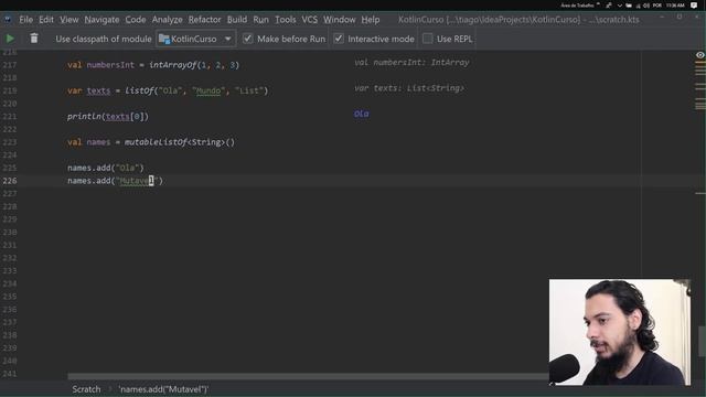 KOTLIN: ARRAYS, LISTS (PT-BR) смотреть онлайн