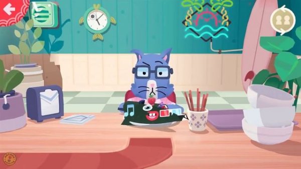 Fun Kitchen Cooking Детские игры - Toca Kitchen Sushi - Let