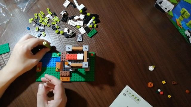 Lego Minecraft Питомник панд смотреть онлайн