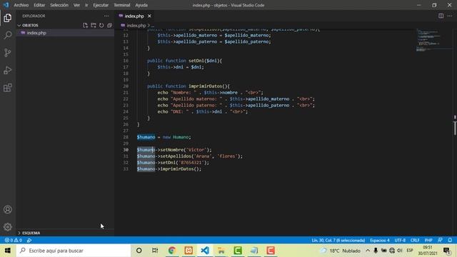 33 - Fluent interface en PHP - Curso PHP 8 desde cero (Actualizado) смотреть онлайн