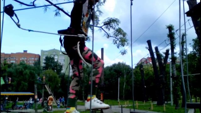 Мой День Рождения! Сети, препятствия, канаты и....Энгри Бердс))) смотреть онлайн
