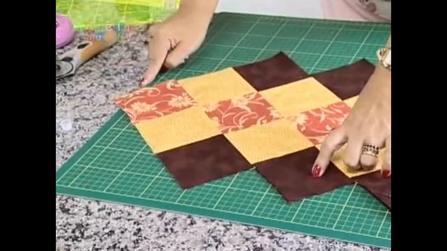 Como Fazer Centro de Mesa de Patchwork смотреть онлайн