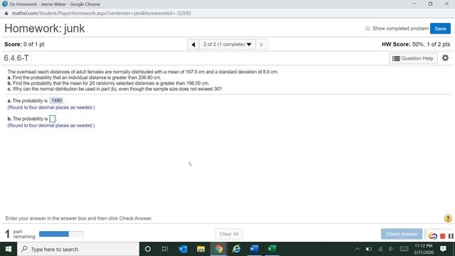 6.4 (6T) Excel [STAT 200] смотреть онлайн