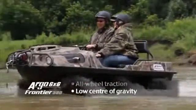 Вездеход ARGO Frontier 580 6x6 (2014) смотреть онлайн