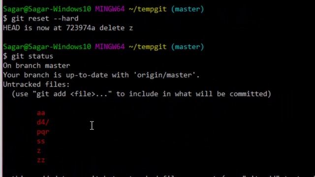 How to back out changes in git смотреть онлайн