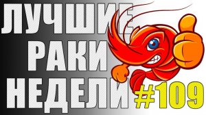 ЛРН выпуск №109. ТОЛСТЫЙ НЕМЕЦ и ОФИЦИАЛЬНЫЙ ЧИТ [Лучшие Раки Недели]