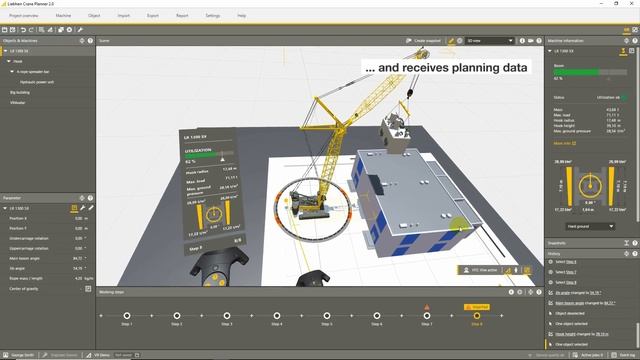 Liebherr - Crane Planner - Virtual Reality смотреть онлайн