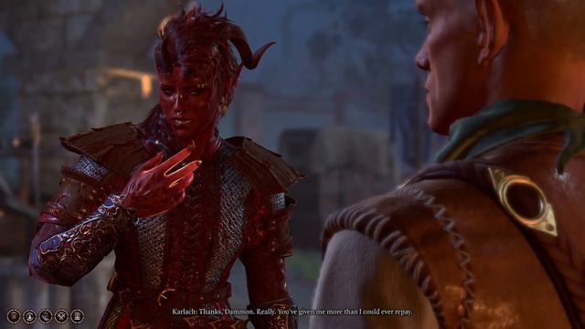 Baldur's Gate 3 - Karlach can finally touch again смотреть онлайн